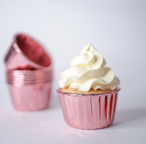 ROSE GOLD BAKING CUPS BY SWEET STAMP