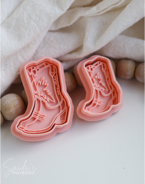 COWGIRL BOOTS EMBOSSER BY SAIDAS SWEETS