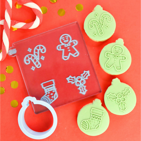 COZY CHRISTMAS MINI OUTBOSS STAMP N CUT BY SWEET STAMP
