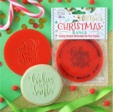 OUTBOSS CHRISTMAS "COOKIES FOR SANTA" BY SWEET STAMP