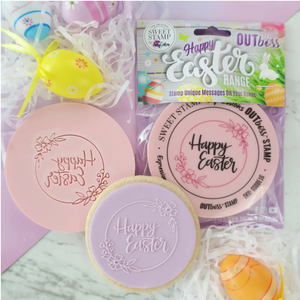 OUTBOSS EASTER MINI SIZE "HAPPY EASTER" FRAME BY  SWEET STAMP