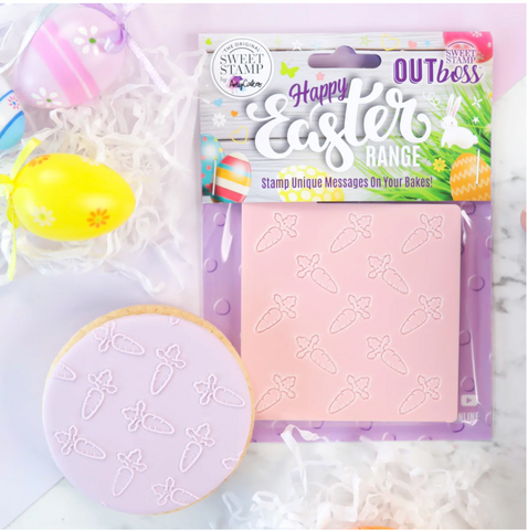 OUTBOSS EASTER CARROT PATTERN  BY SWEET STAMP