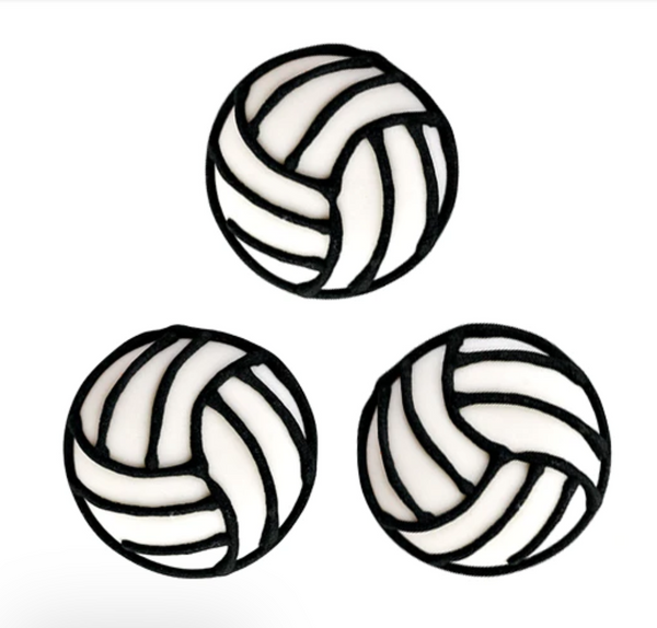 VOLLEYBALL EDIBLE DECORATIONS