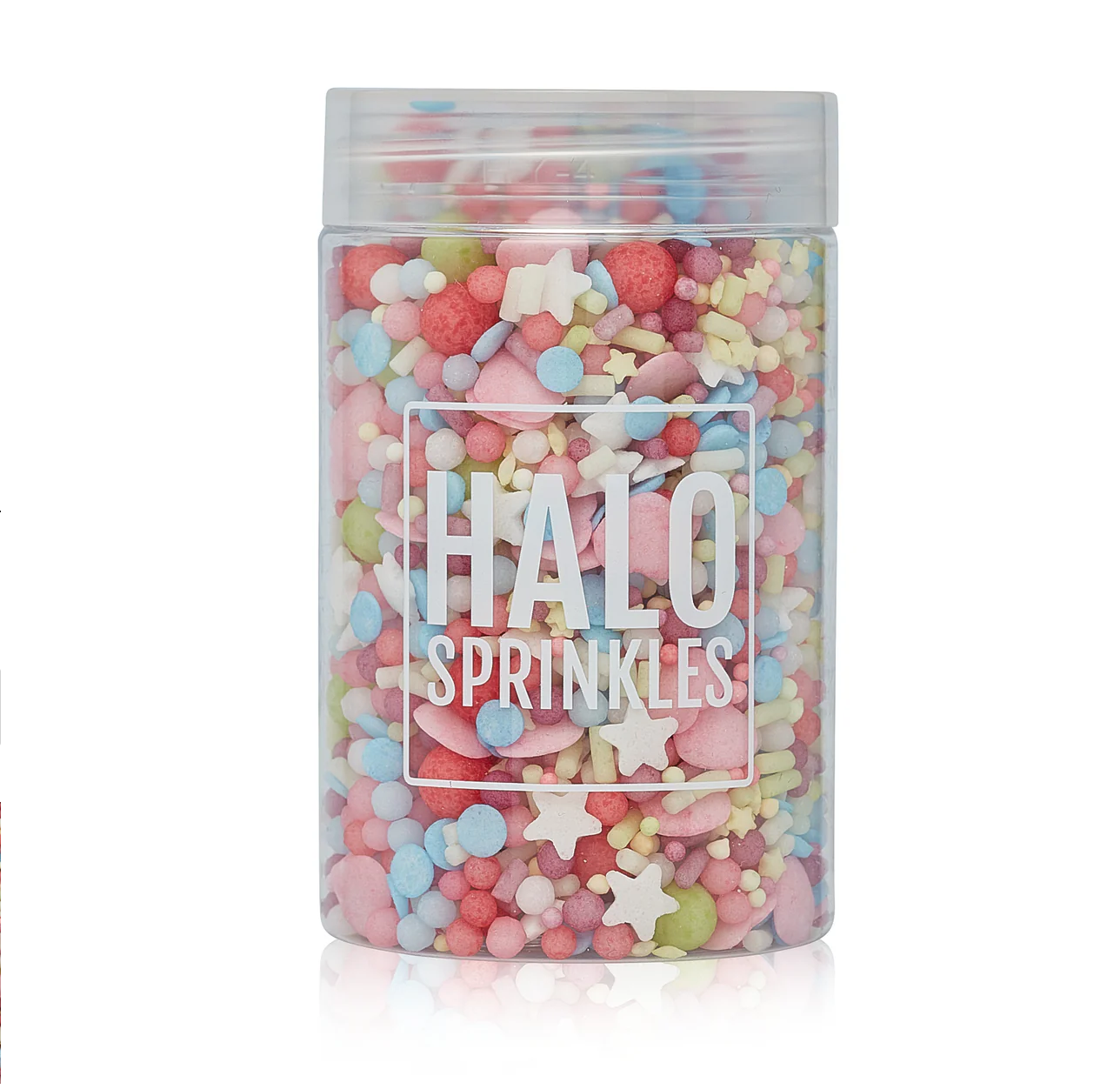 HALO SPRINKLES  LUXURY SPRINKLES "TUTTI FRUITY" VEGAN SPRINKLES