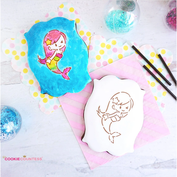 MAGICAL MERMAID PYO STENCIL