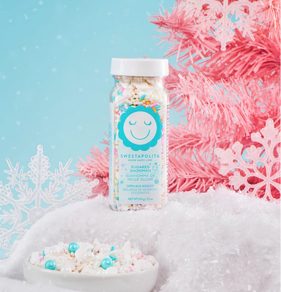 SUGARED SNOWMAN SPRINKLES BY SWEETAPOLITA