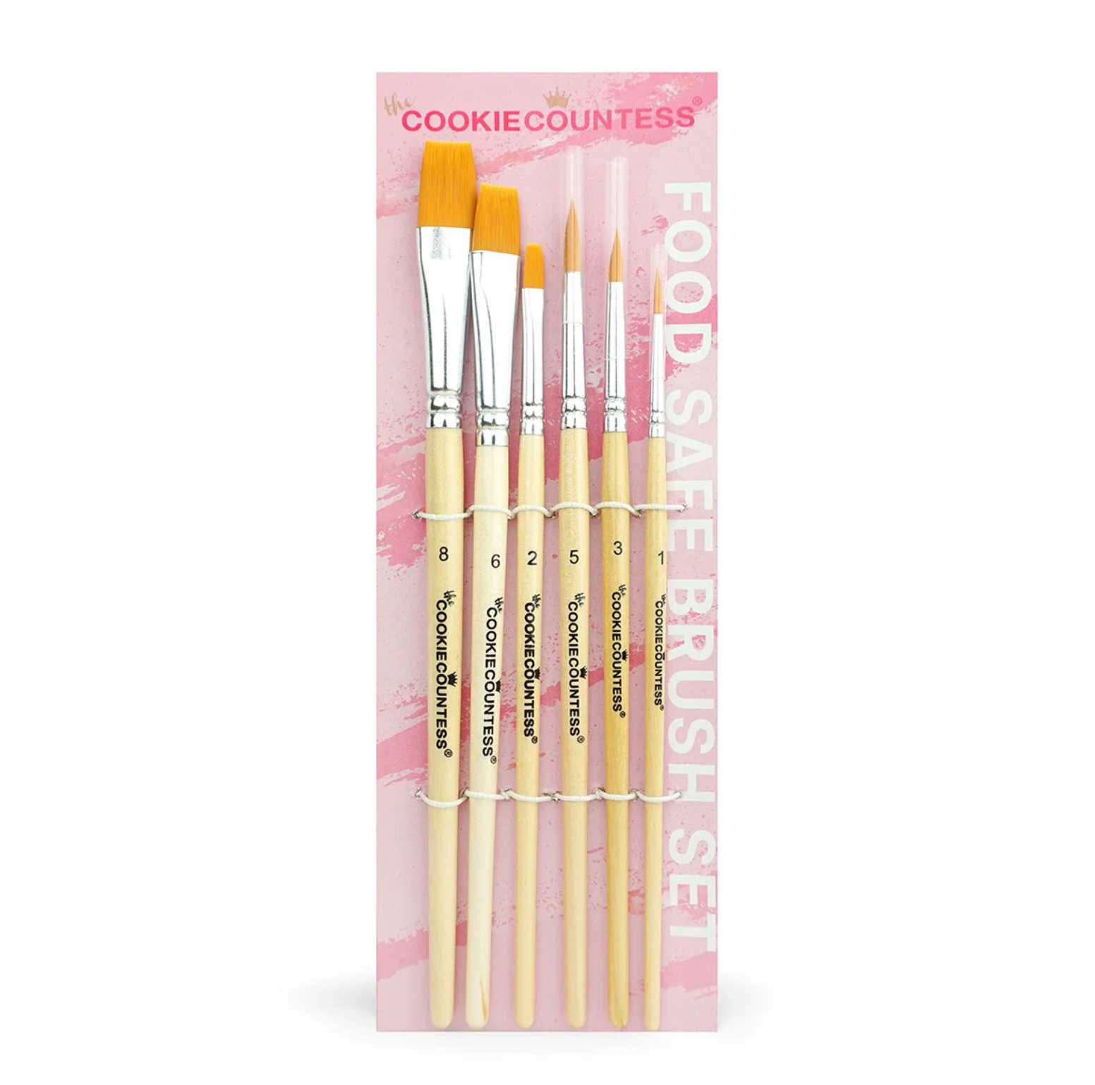FOOD SAFE BRUSHES BY COOKIE COUNTESS