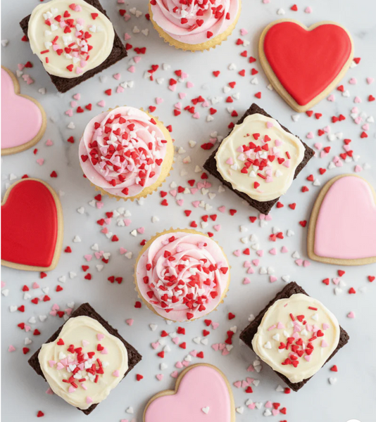 MINI HEART CONFETTI MIX BY SWEETAPOLITA