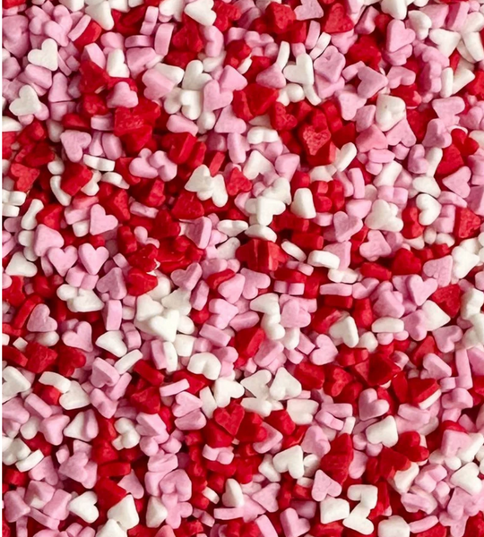 MINI HEART CONFETTI MIX BY SWEETAPOLITA