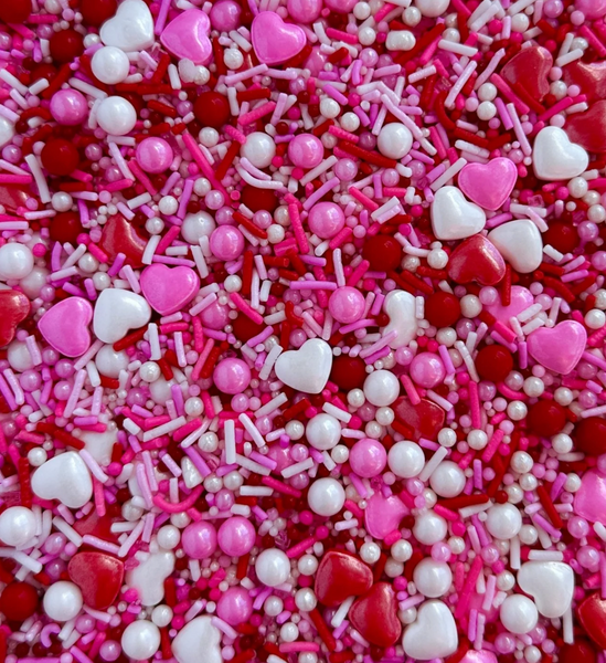 HEARTS + HUGS SPRINKLE MEDLEY BY SWEETAPOLITA