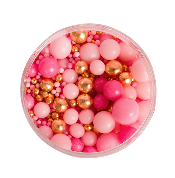 PINK VELVET CRUNCH SPRINKLES 70g BY SPRINKS