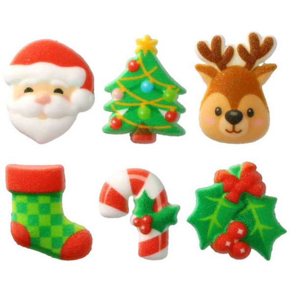 HOLLY JOLLY EDIBLE DECORATIONS