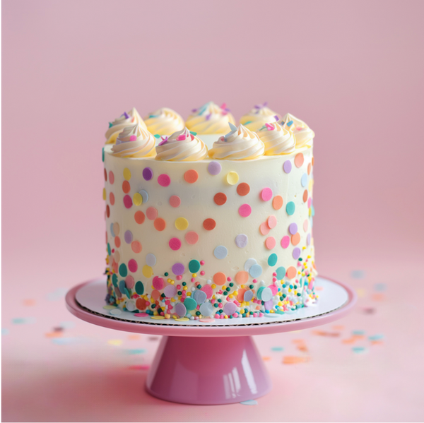 RAINBOW MIX WAFER CONFETTI DECORATIONS (9G) BY SPRINKS