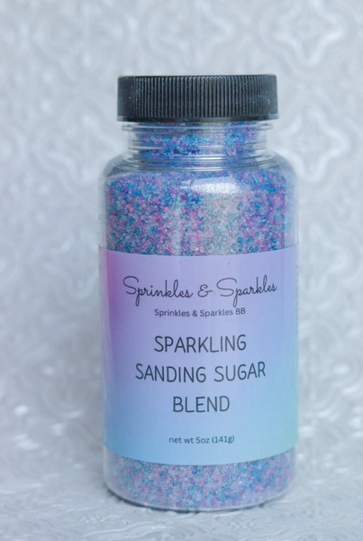SPARKLING SANDING SUGAR BY SPRINKLES AND SPARKLES (MERMAID)