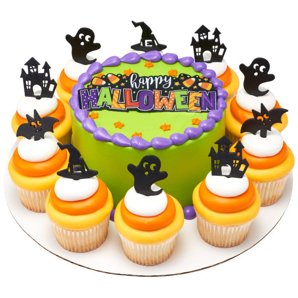 SPOOKY CUPCAKE TOPPERS
