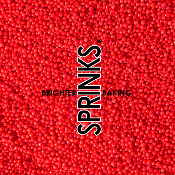 RED NONPAREILS BY SPRINKS