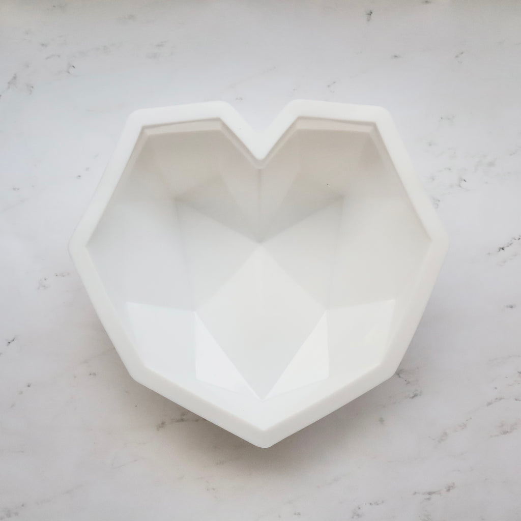 WHITE BREAKABLE HEART MOLD – ItWasAllADreamShop