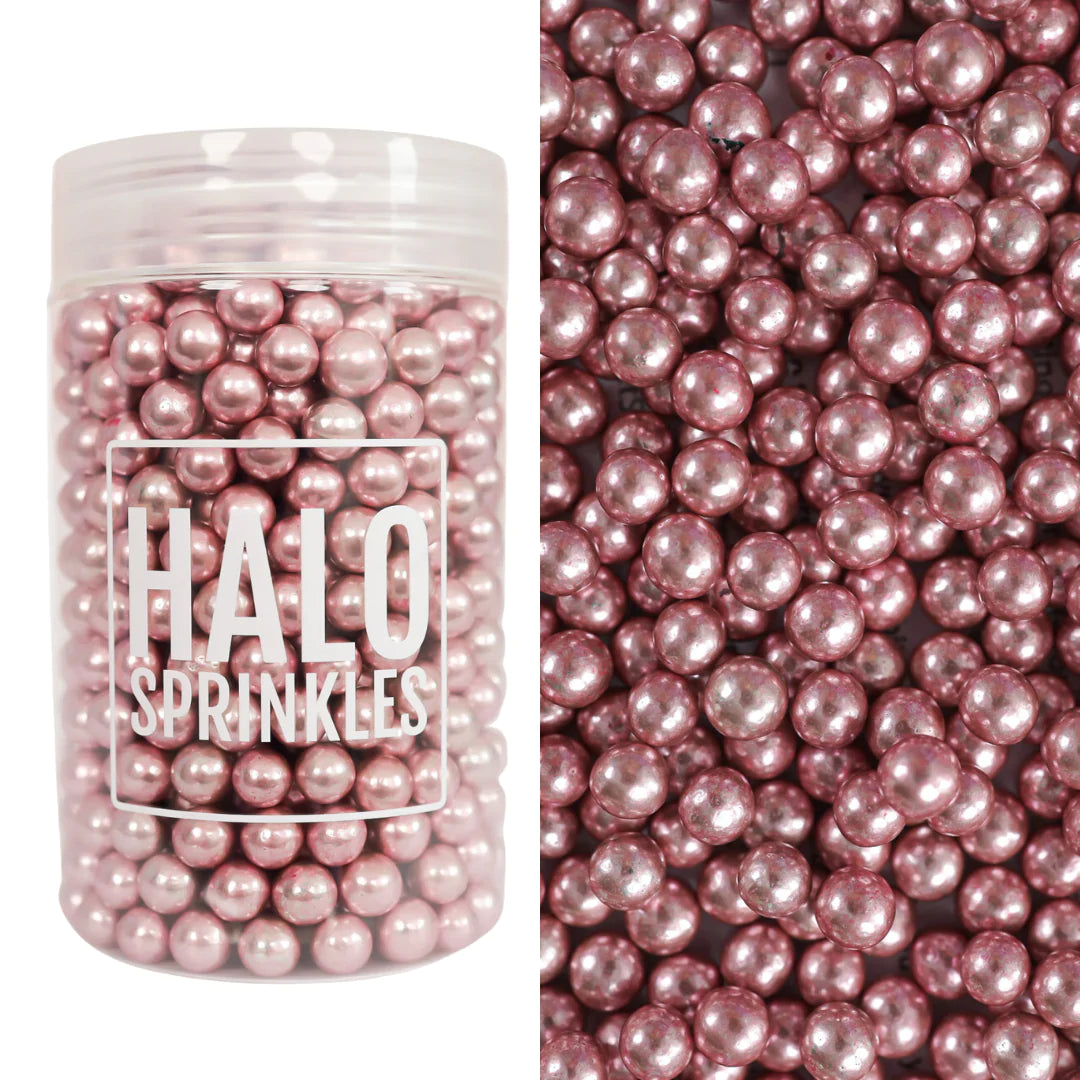 HALO SPRINKLES BALLS 6MM HIGH SHINE PINK