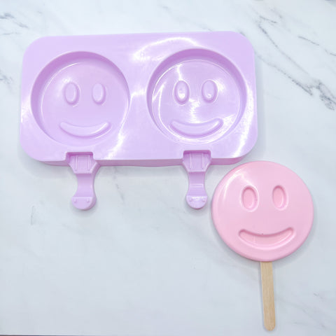 SMILEY FACE POPSICLE MOLD