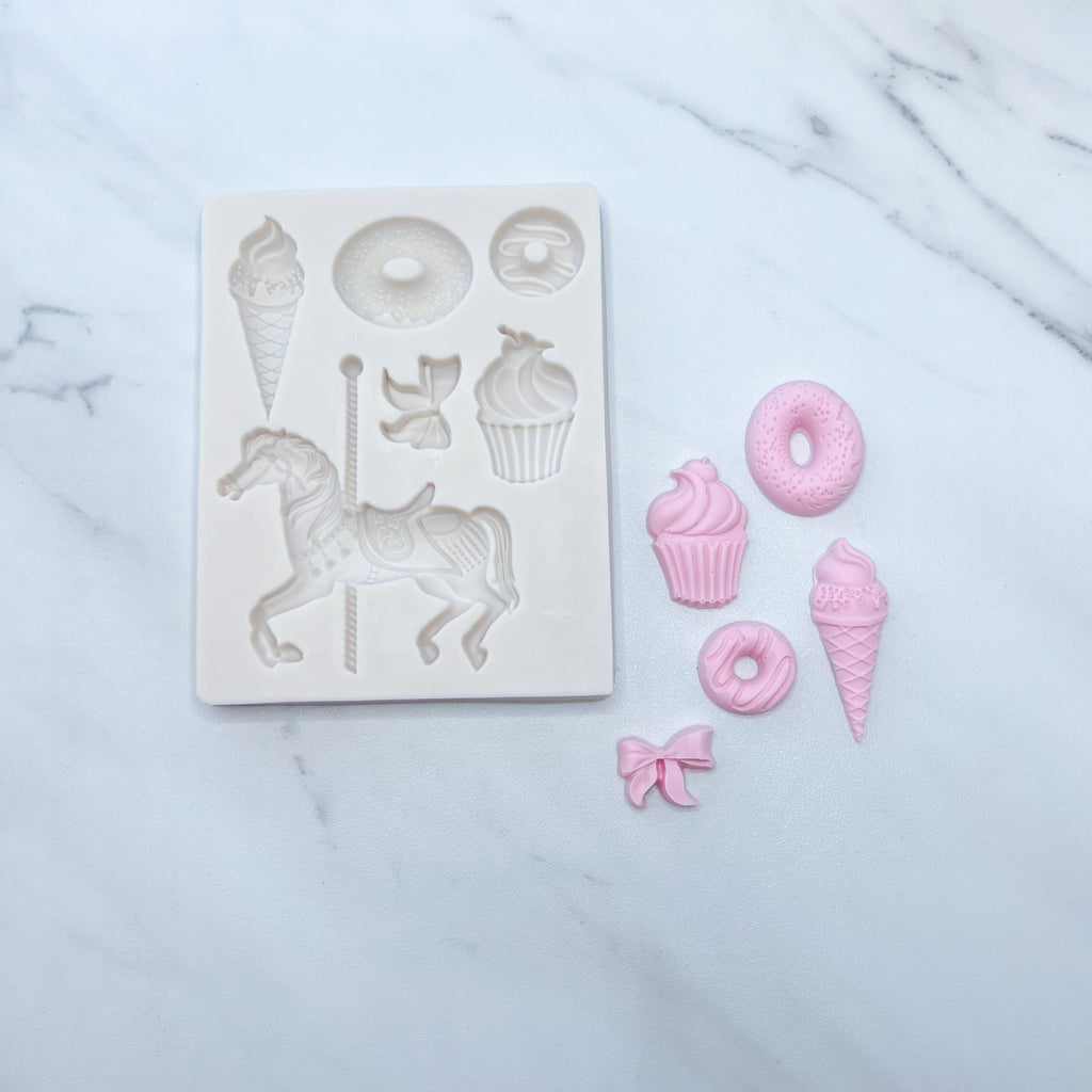 Rectangular Carousel CAROUSEL RECTANGLE MOLD – ItWasAllADreamShop