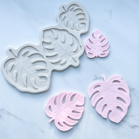 TROPICAL LEAF TRIO MOLD