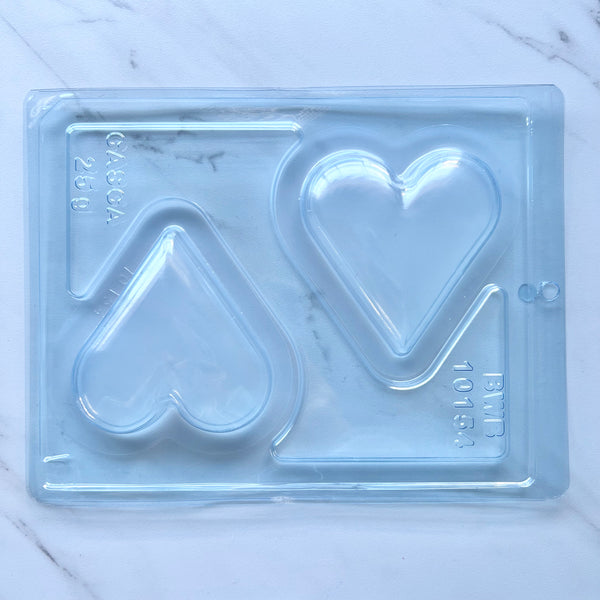 PLAIN HEART DUO MOLD (3-PART)