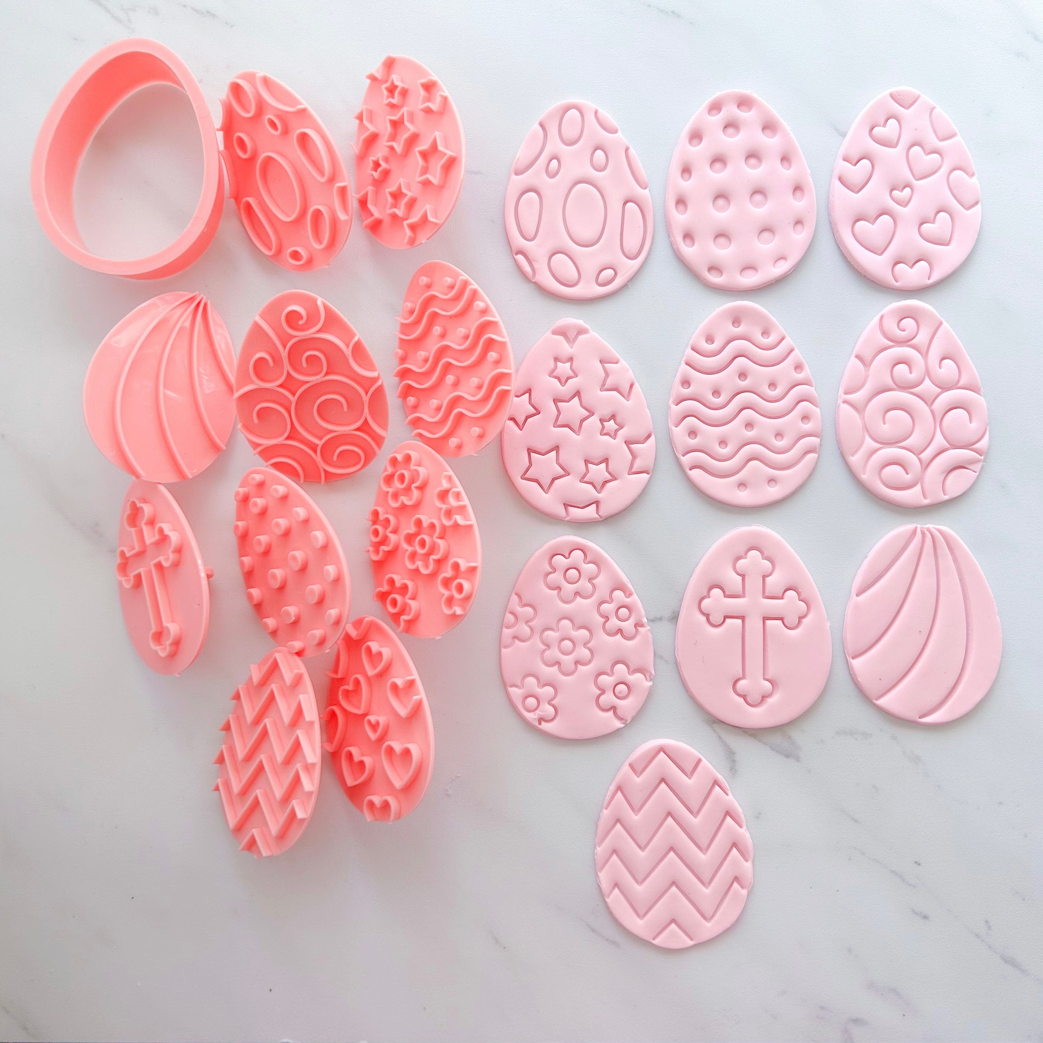 VARIETY EASTER EGG  CUTTERS & EMBOSSERS
