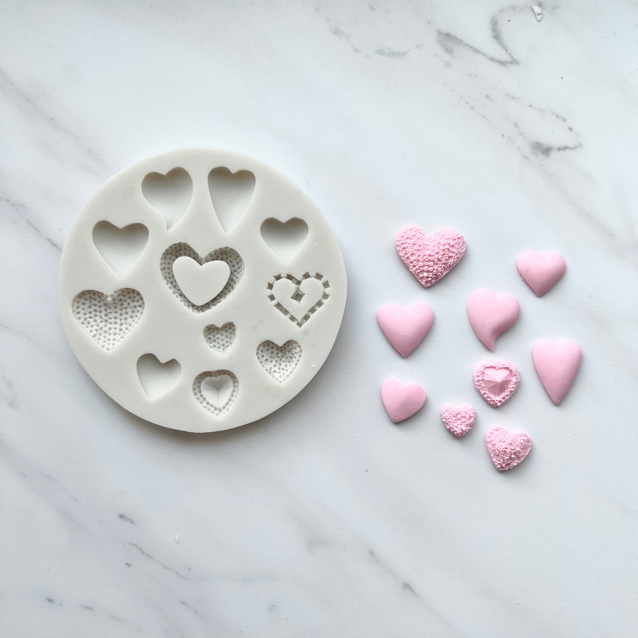 VARIETY HEART MOLD