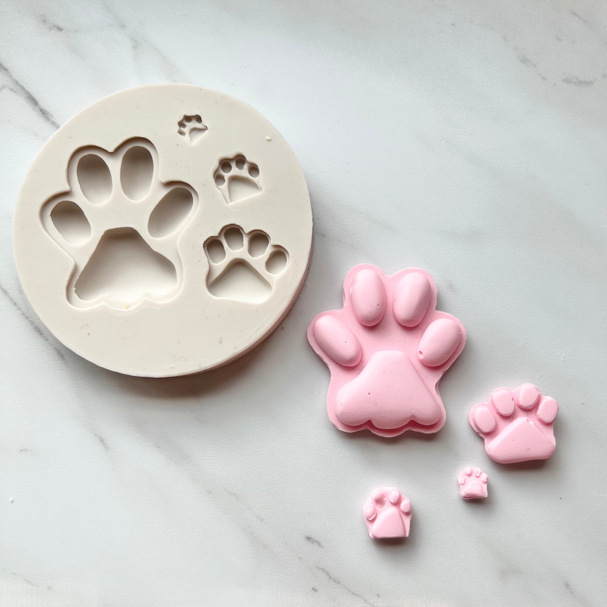 MULTI PAW PRINT MOLD