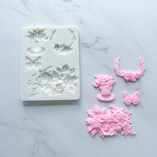 FLORAL STATEMENT MOLD