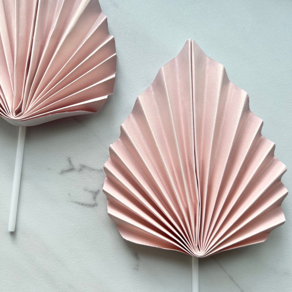 PINK SPEAR PALM LEAF TOPPERS