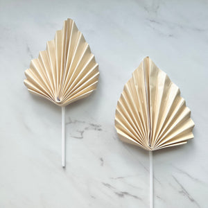 NUDE SPEAR PALM LEAF TOPPERS