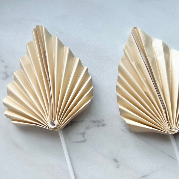 NUDE SPEAR PALM LEAF TOPPERS