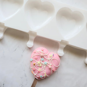 LARGE HEART POPSICLE MOLD
