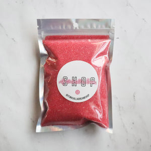 RED SANDING SUGAR SPRINKLES