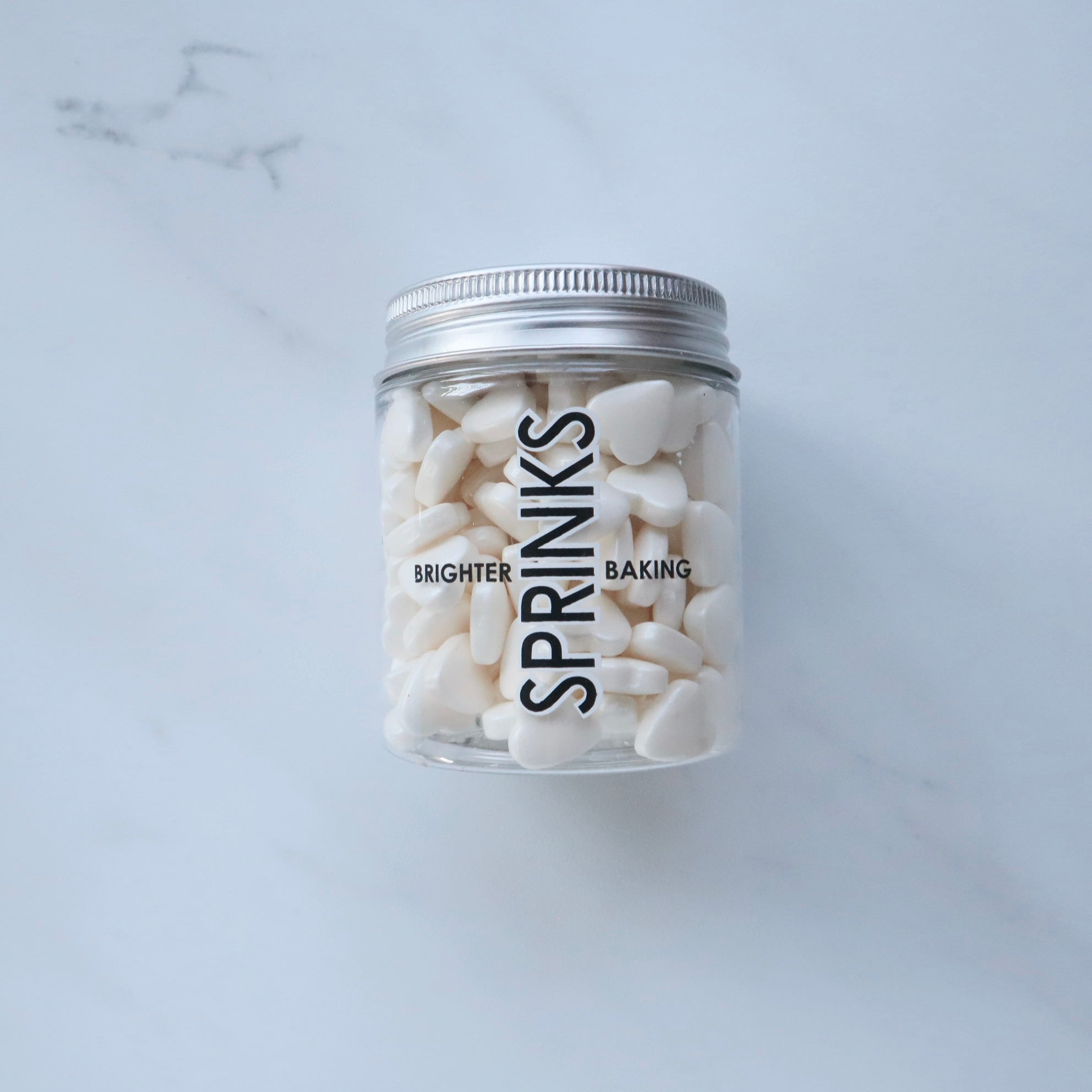 WHITE HEARTS BY SPRINKS