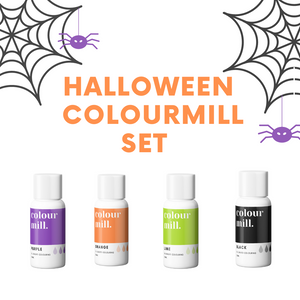 SPOOKY HALLOWEEN COLOUR MILL SET *4 COLORS