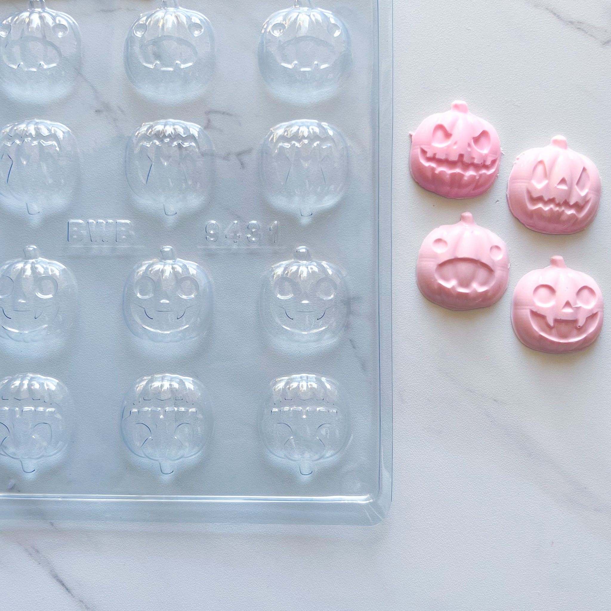 JACK-O-LANTERN CHOCOLATE MOLDS