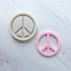 SINGLE PEACE SIGN MOLD