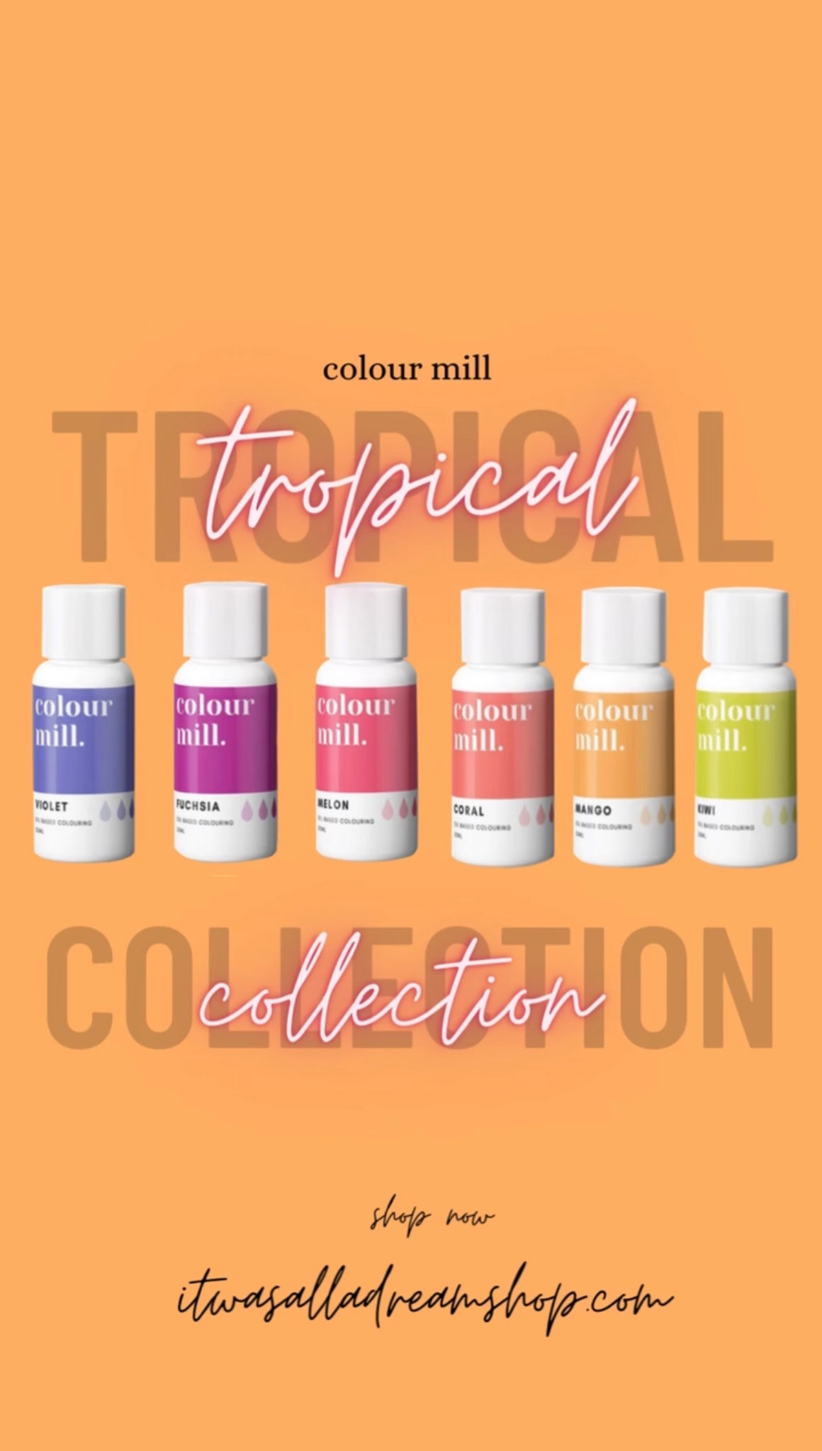 TROPICAL COLLECTION COMBO PACK *6 COLORS