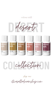 COLOUR MILL OIL BASE COLOURING DESERT COMBO PACK *6 COLORS