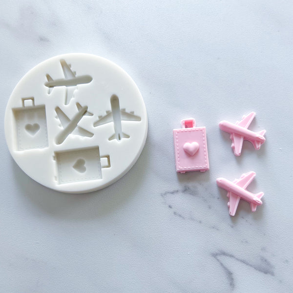 AIRPLANE AND LUGGAGE MOLD