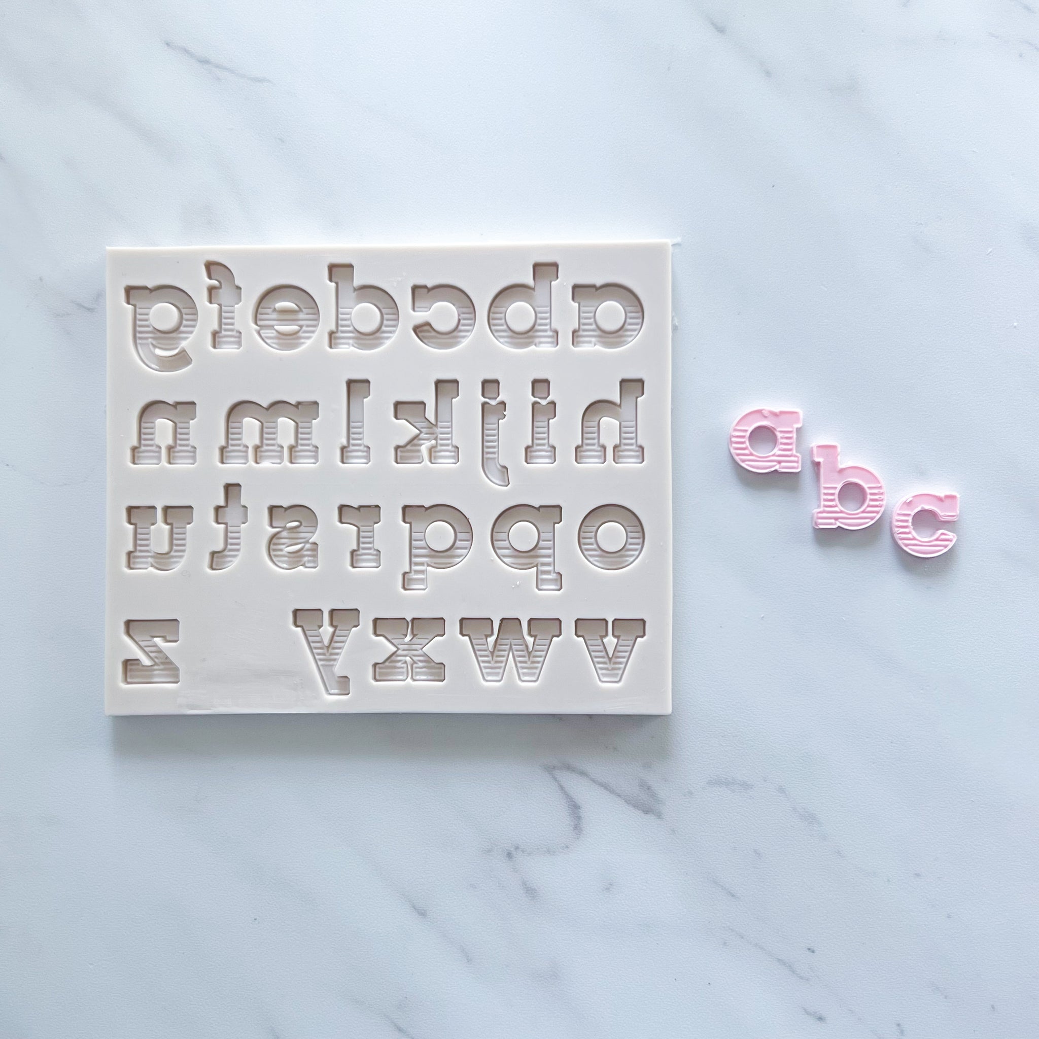 ALPHABET GRADIENT (LOWER CASE) MOLD