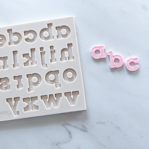 ALPHABET GRADIENT (LOWER CASE) MOLD