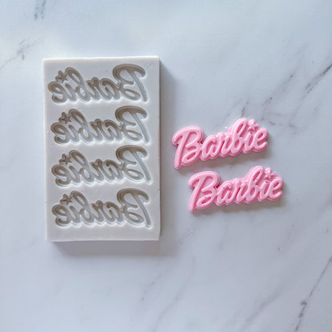 BARBIE LETTERS MOLD