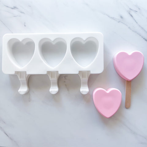 SMALL HEART POPSICLE MOLD