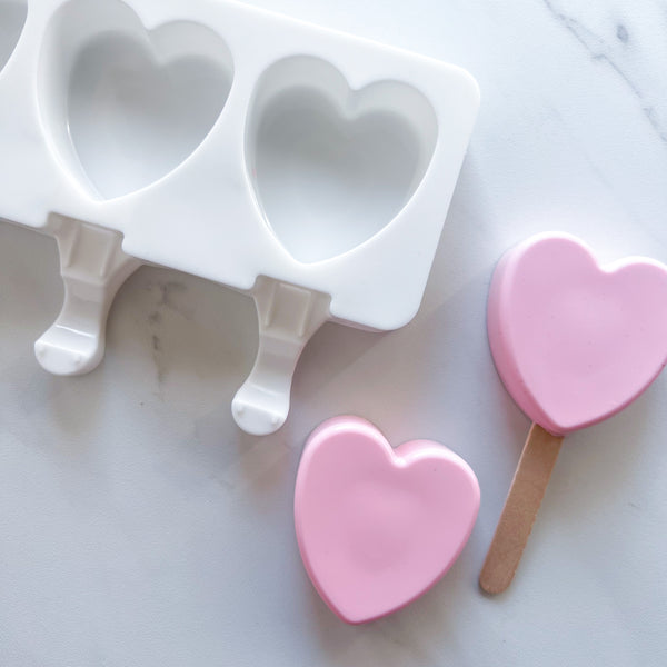 SMALL HEART POPSICLE MOLD