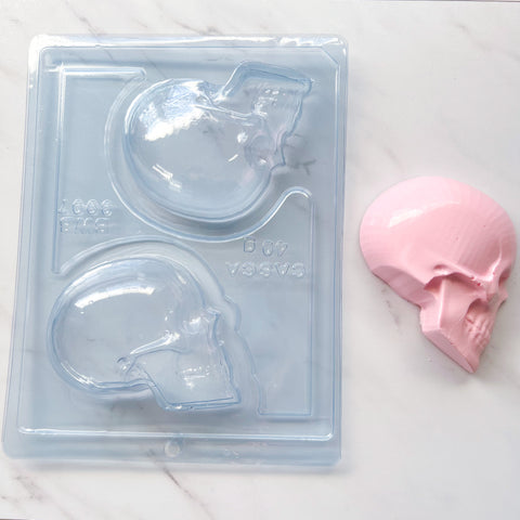 SKULL (3 PART MOLD)