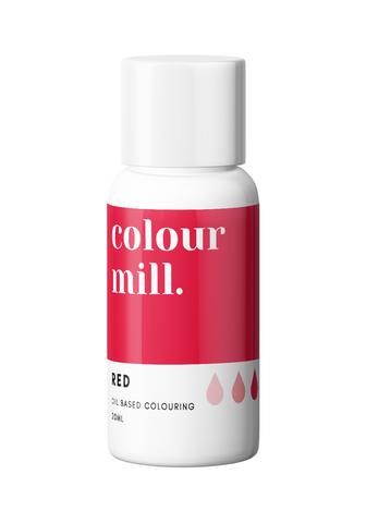 COLOUR MILL OIL BASE COLOURING (RED)