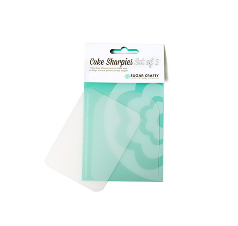 CAKE SHARPIES FLEXIBLE SMOOTHERS (SET OF 2) - BY SUGAR CRAFTY